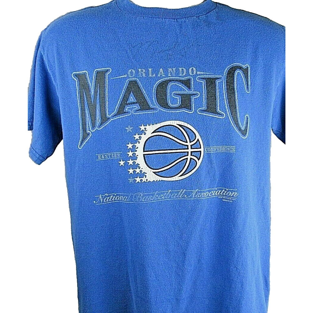 Vintage NBA Orlando Magic T-Shirt Youth X-Large Lee Sport Faint Autograph